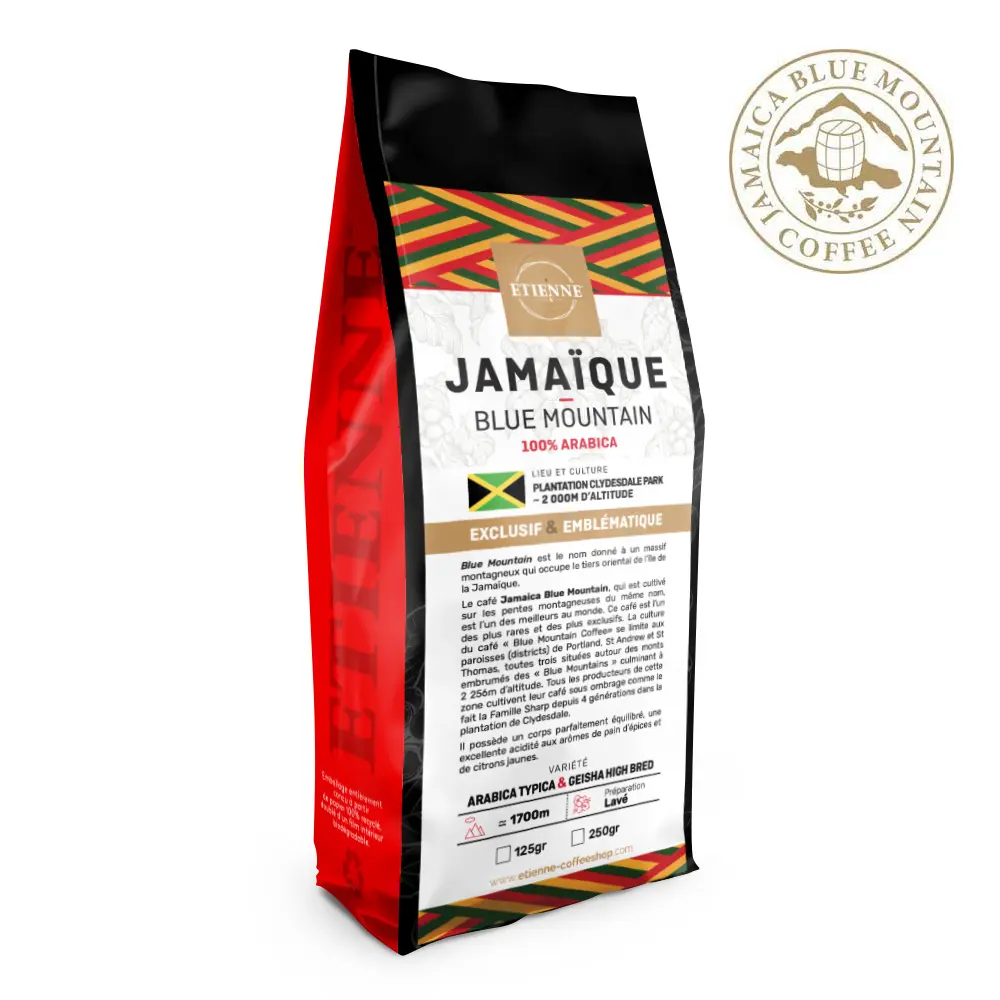 Café de la Jamaïque Blue Mountain - ETIENNE Coffee & Shop