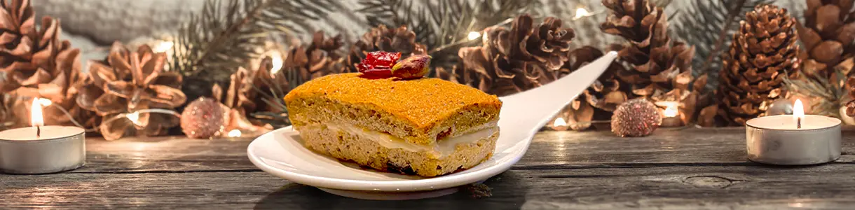 CHRISTMAS cake-creme