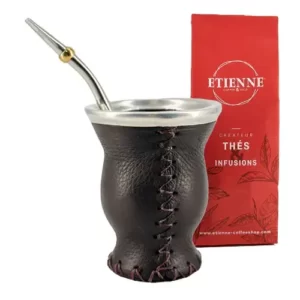 kit maté calebasse cuir