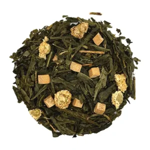 fleur de caramel - thé vert caramel supérieur