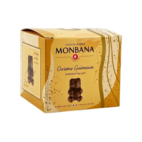 ourson guimauve chocolat monbana
